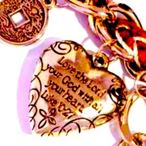 ❤️🙏 LUKE 10:27🙏 PAPARAZZI “CHARMED, I AM SURE” BROWN NECKLACE❗️ ❤️ LUKE 10:27❤️